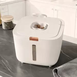 10키로 쌀통 신선유지 원터치 무선진공 쌀보관통 10kg