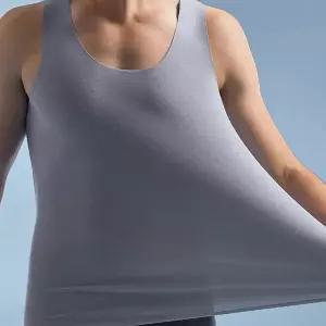 남자나시 여름 쿨티셔츠 심리스 남성러닝 라운드넥 쿨티 무봉제 나시