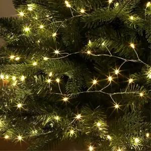 비타리토 LED 1000구 25M 웜색 USB 지네전구 트리 장식/크리스마스/성탄절/소품/조명/학교/유치원/어린이집