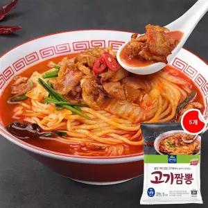 면사랑 고기짬뽕 368g 5개