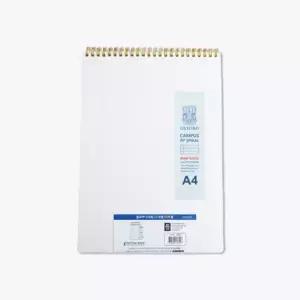 Q 밀크PP 스프링 노트 (A4 상철 줄 80매 옥스포드)