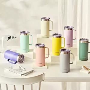 글라스락 플레인 머그 텀블러 500mL 2개