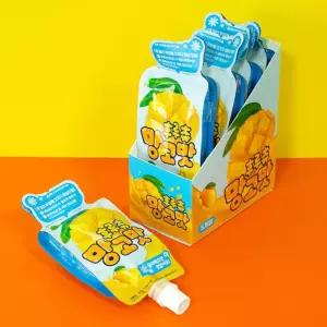 얼려먹는 후루츄 워터 젤리 망고맛 5개 1세트/음료/음료수/어린이/제로/아기/과일/소풍/단체/어린이집