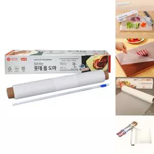 잘라쓰는 롯데 롤도마 30cm x 3M/도마/캠핑용/1회용/종이/잘라/쓰는/일회용/업소용/위생/깔판/받침/롤형