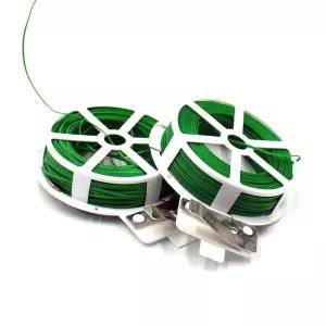 식물 고정끈 타이 케이블 50m 지지대 컷팅기/화초/철사끈/방부목/울타리/친환경끈/광분해/접목/테이프