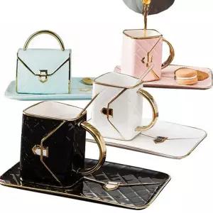 도자기 커피잔 세트 고급 예쁜 커피잔 신혼부부 커플 찻잔 선물용