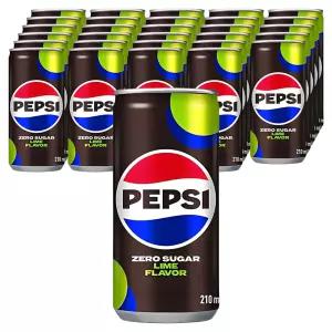 롯데칠성음료 펩시 제로 슈거 라임향 210ml 30캔
