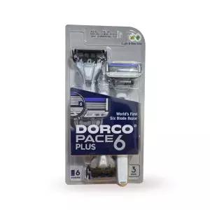 도루코 페이스6 플러스 3개입/휴대용 일회용 면도기