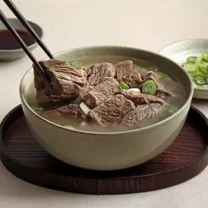 [고양면옥] 국내산 대용량 소갈비탕 1kg x 7팩 실온보관