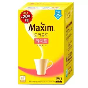 맥심 모카골드 라이트 커피믹스 180T(160T+20T)