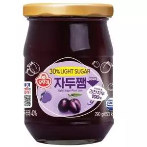 오뚜기 라이트 슈가 자두쨈 저당잼 건강한 식재료 아이들간식 290g