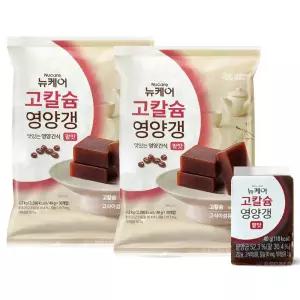 뉴케어 영양간식 고칼슘 영양갱 (40g x30개입)2봉,식사대용 칼슘보충