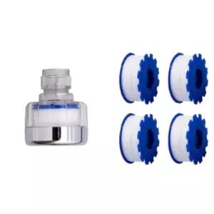 리셀 세면대 녹물제거 정수 헤드 +필터4개