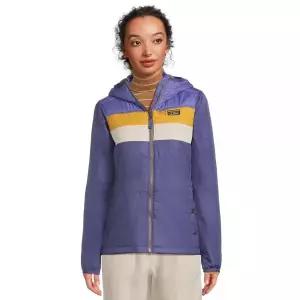L.L.Bean 여성용 마운틴 클래식 후드 퍼퍼 컬러 블록, 쇼어/페이퍼화이트, XX스몰