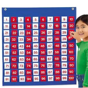 기초수학 수배열판 사칙연산 학습용 수100판 돌봄교실 수세기교구