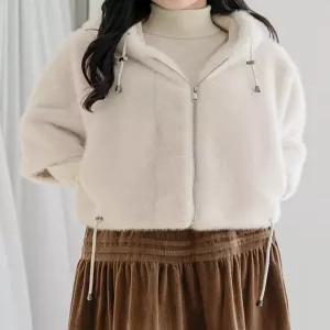 [카라]KARRA (77까지)스노우퍼후드케이프자켓_A5W0721