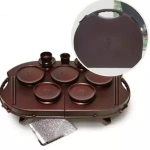 가족 명절 성묘용 제기세트 20p 야외 캠핑 테이블형