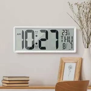 대형무선벽시계 XSB349T9 사무실벽걸이시계 LED전자 디지털무소음 거실