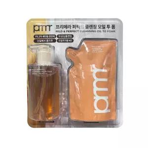 프리메라 마일드 앤 퍼펙트 클렌징 오일 투 폼 300ml+200ml