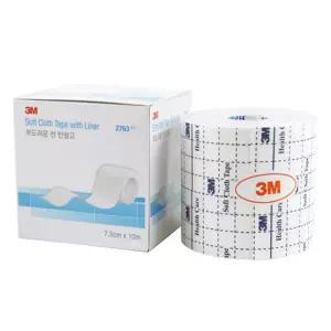쓰리엠 반창고 부직반창고 소프트클로스 테이프 픽스롤 (7.5CM 2763 10M) 3M