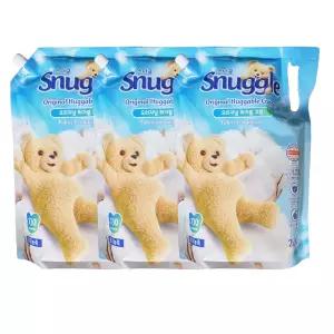 스너글 초고농축 섬유유연제 오리지널 허거블 코튼 리필 2.6L X3개