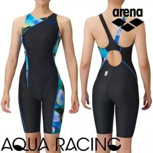 아레나 여자 경기용 5부 반전신 수영복 F153645 선수용