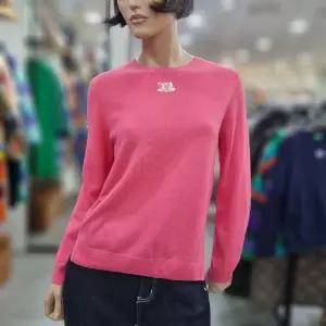 베네통/애플아울렛/모 100% 자수 포인트 비발디 니트/BAKP04511