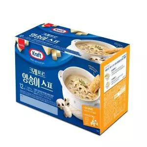 코스트코 KRAFT 양송이 스프198g x 12개