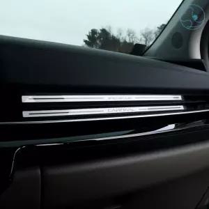 더뉴카니발 KA4 페이스리프트 헤어라인 아크릴 송풍구 커버 인테리어 몰딩