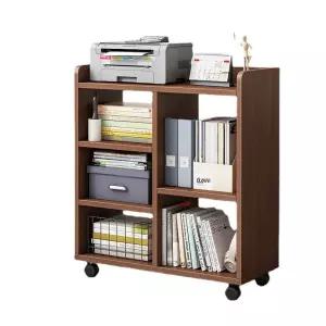 밑책장 책꽂이 이동식 선반 북 트롤리 카트 장 수납 책상 밑 사무실 이동형