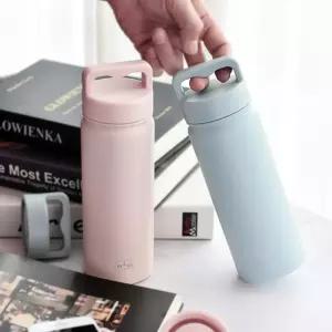 디유 1개+1개 국내특허 완전밀폐 핑거핸들 텀블러 스텐316 대용량 보온병 630ml 보온보냉병