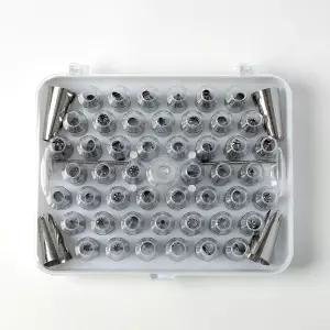 베이킹 깍지 데코레이션용 짤주머니 팁 52종 세트