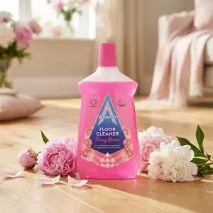 플로어 광택제 먼지제거 바닥클리너 피오니 목련 1L