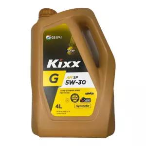 Kixx G API SP 5W-30 가솔린 엔진 오일 4리터 농기계 휘발유 엔진오일 4L