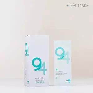 미라클하우스 힐메이드 KF94 마스크 화이트 대형 50매 739204