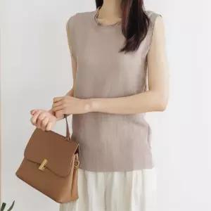 [모드제니] 라운드 나시 블라우스 7컬러