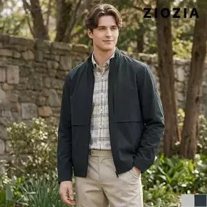 [지오지아] 스탠다드핏 스탠카라 점퍼 (ABE2JJ1102)