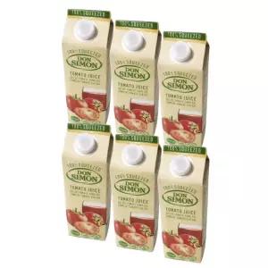 돈시몬 100프로 NFC 착즙 토마토주스 1L 3팩+3팩