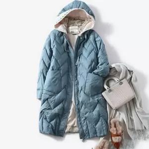 [라일리여성의류] Rly 데일리 여성 롱 패딩 덕다운 여성 경량 패딩 오