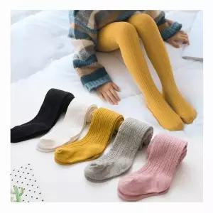 [라일리여성의류] Rly 스타킹 좋은 유아 컬러 면 꽈베기 여아 신축성