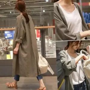 [라일리여성의류] Rly 루즈핏 여성 여름 자켓 데일리 여성 오픈형 자켓