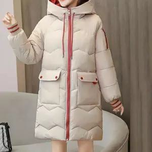 [라일리여성의류] Rly 여성 롱패딩 패션 가벼운 퀼팅 후드 패딩 점퍼