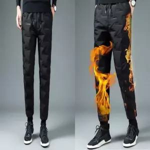 [라일리의류] Rly 방한 위 방풍 겨울 패딩바지 바지 따뜻한 남