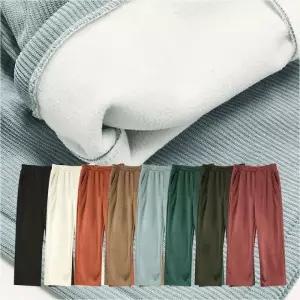 [라일리여성의류] Rly 8색 기모바지 와이드핏 남자 겨울팬츠 여자 골덴