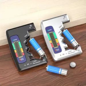 건전지 잔량 테스터기 배터리 용량 디지털 확인 전압 밧데리 측정 체크 포켓
