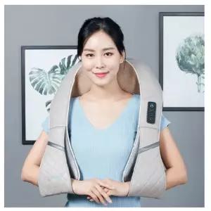 휴플러스 무선 코드제로 온열 목어깨안마기 추천 학교 사무실 온가족 부모님 피로회복 전신 마사지기 선물