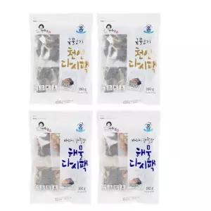 안옥남 국물 다시 팩180g x 2팩 + 해물 다시 팩192g x 2팩