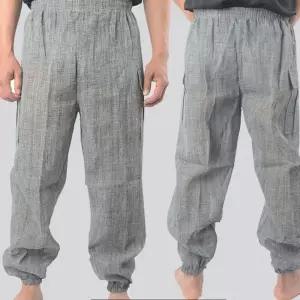 시원한 마 바지 국산 여름바지 신사 소세지형/고무줄바지/남자옷/마팬츠/밴딩바지/소세지바지/아줌마바지