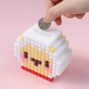 디폼블럭(10mm) 저금통 양 만들기