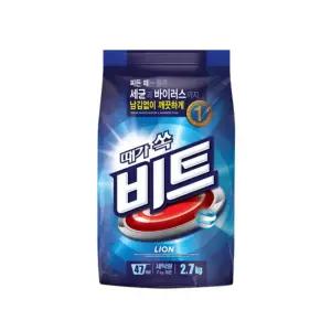 비트 가루세제 일반용 리필 2.7kg 1개